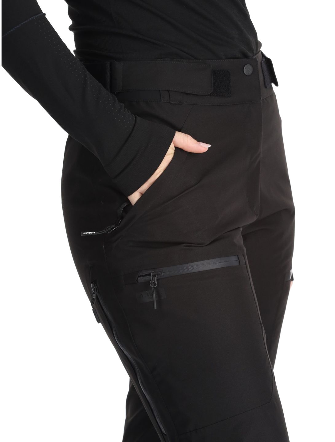 Calau hardshell skibroek dames