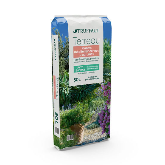 Terreau pour agrumes et plantes méditerranéennes - sac de 50 litres