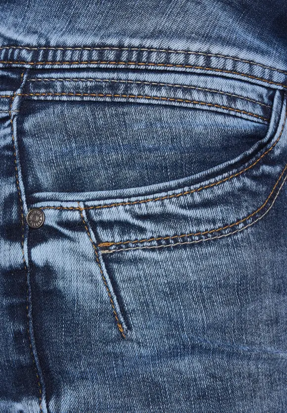 Slim Fit Jeans - authentic indigo wash