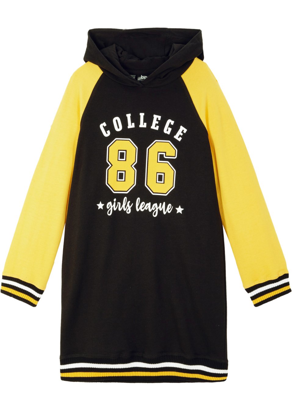 Robe sweat-shirt à capuche fille