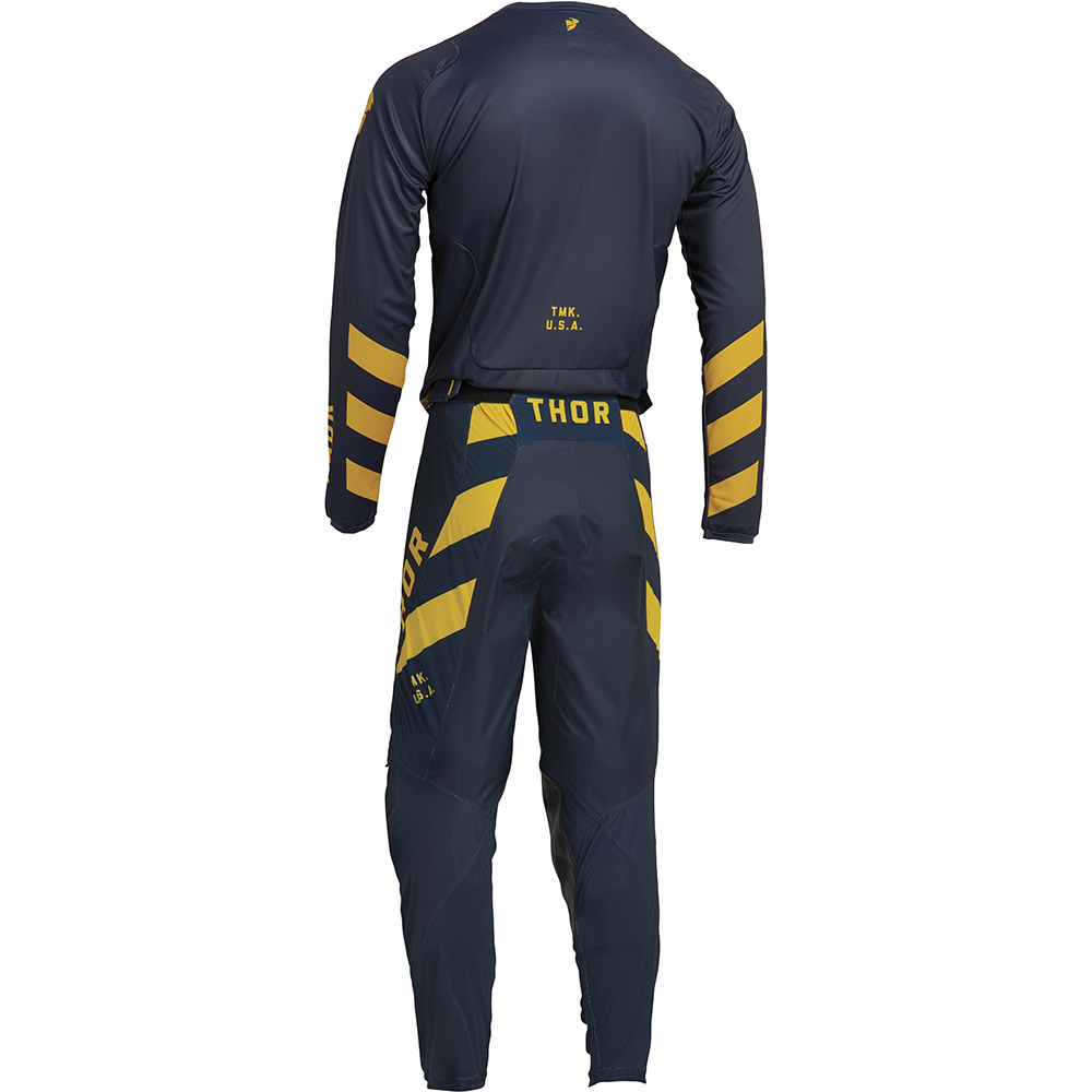 Thor Motocross - Maillot Pulse Vapor Navy / Jaune