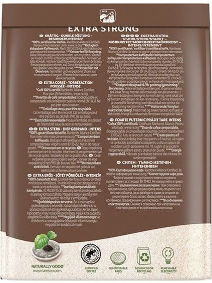 Senseo Extra Strong, zakje van 36 koffiepads