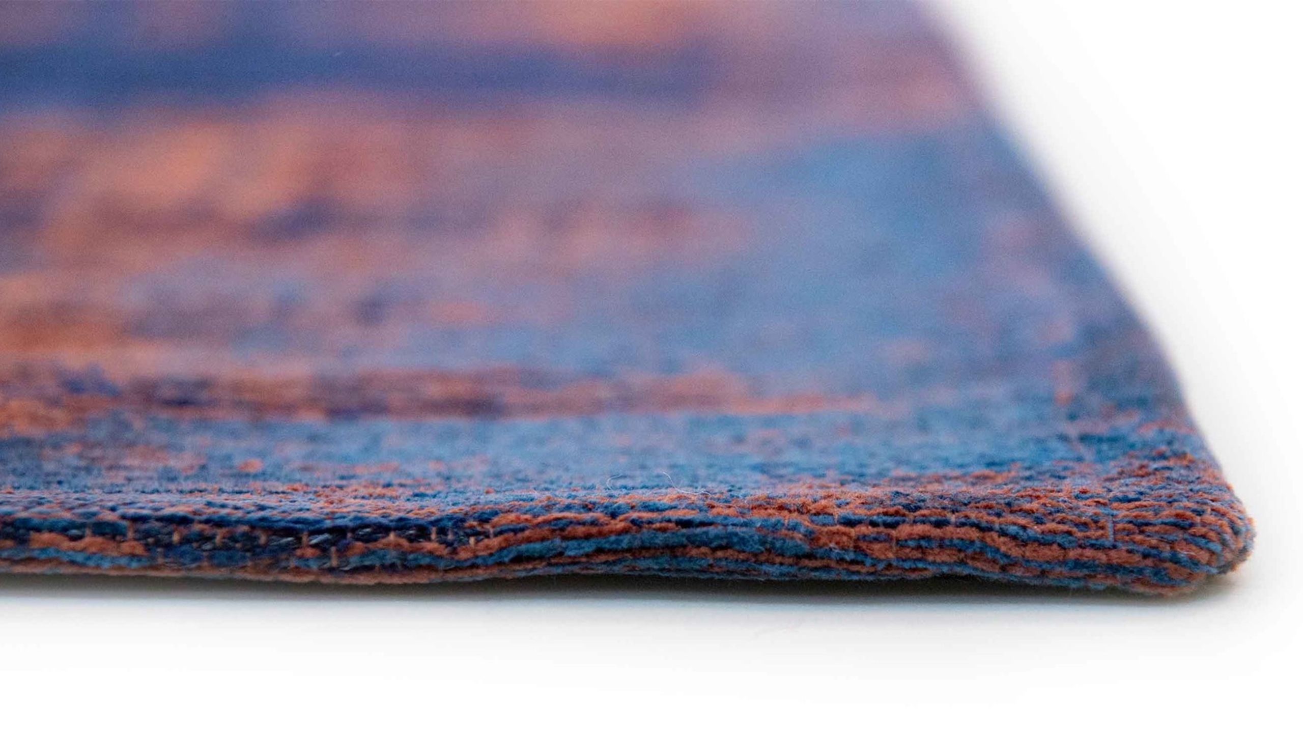 Vloerkleed Sunset Blue 9211 Venetian Dust  | Louis de Poortere