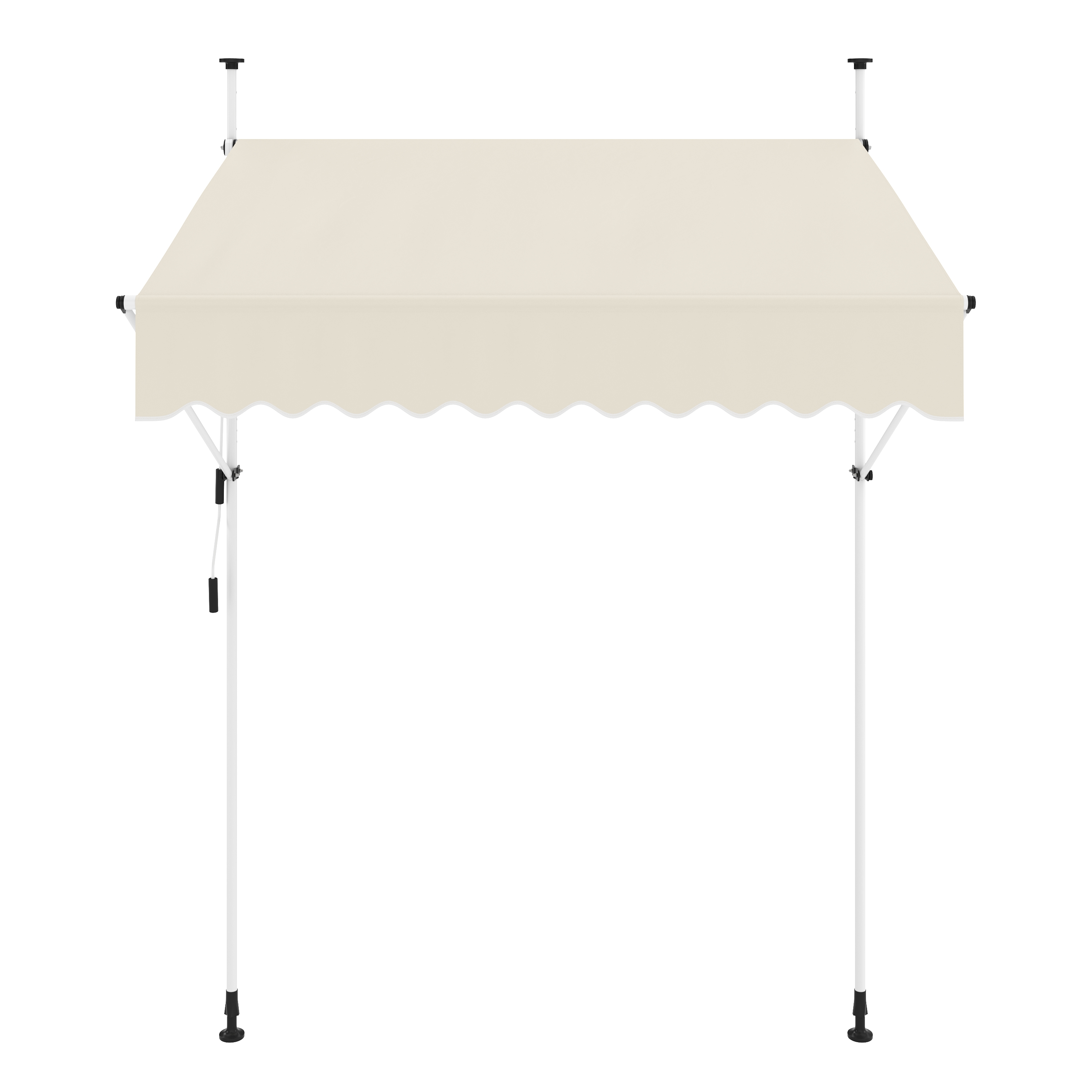 Balkonmarkise 200 x 120 cm beige