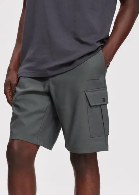 Cargo jogger korte broek groen (GRN.G)