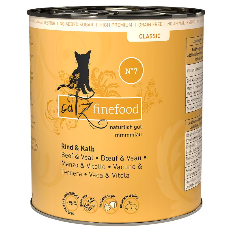 Offre d'essai mixte Catz Finefood 6 x 800 g
