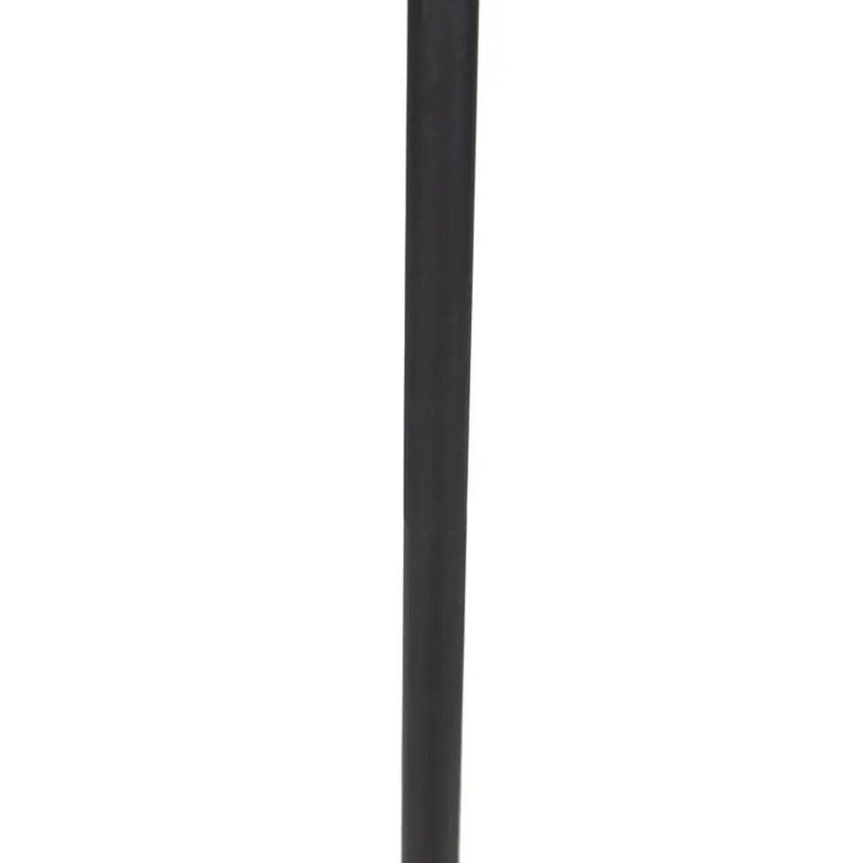 Qazqa staande buitenlampen virginia fl zwart e27