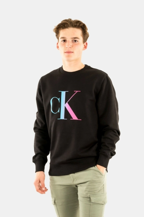 sweat calvin klein jeans j30j320903 beh ck black