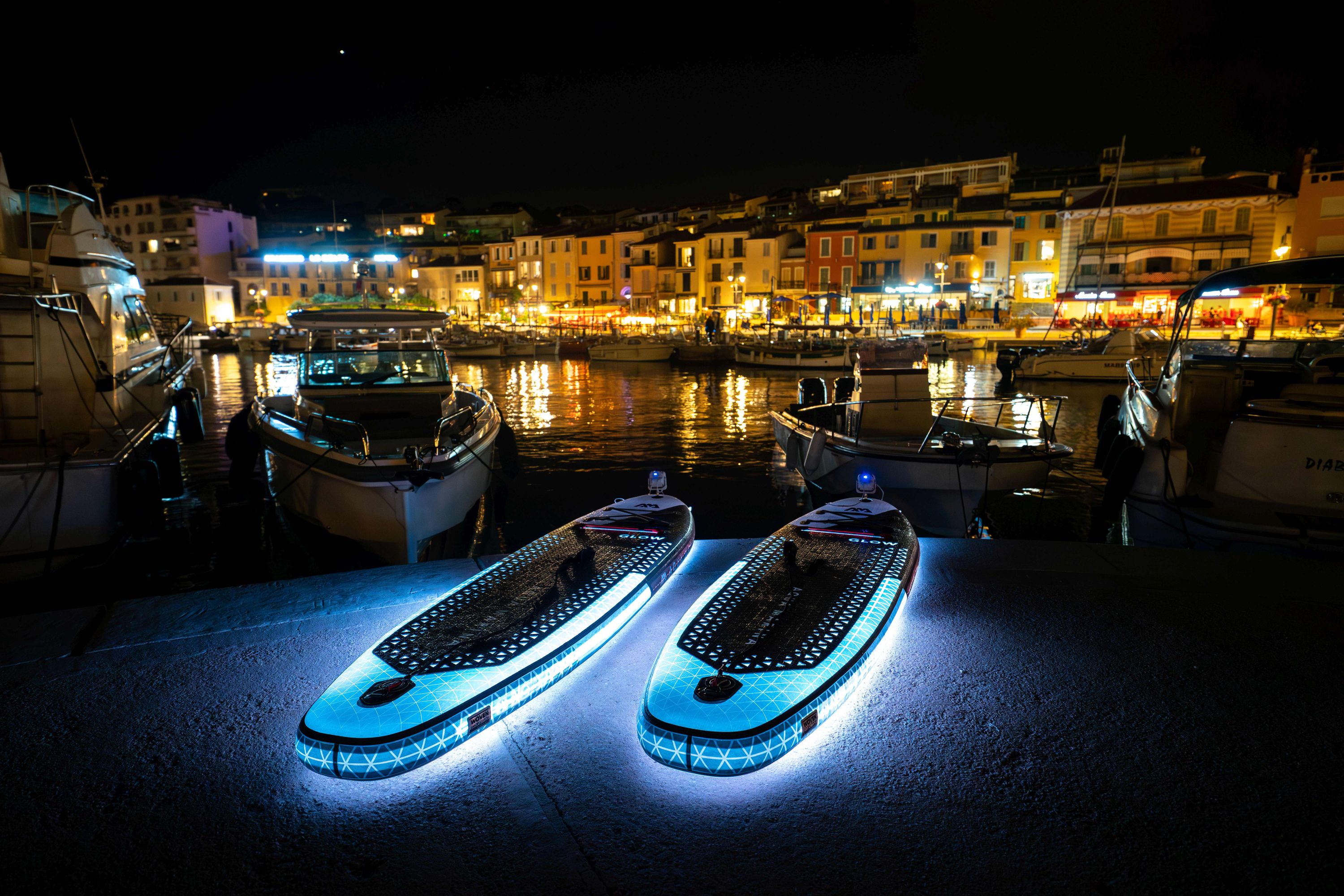 Aqua Marina Stand Up Paddle GLOW mit Beleuchtung 315 cm