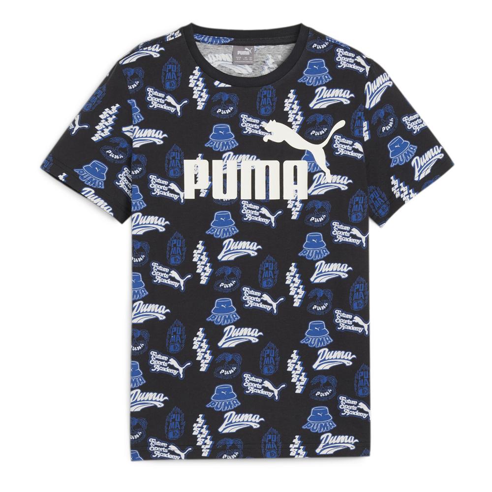 Puma T-shirt Noir/Bleu Garçon Puma Ess+ Mid 90s