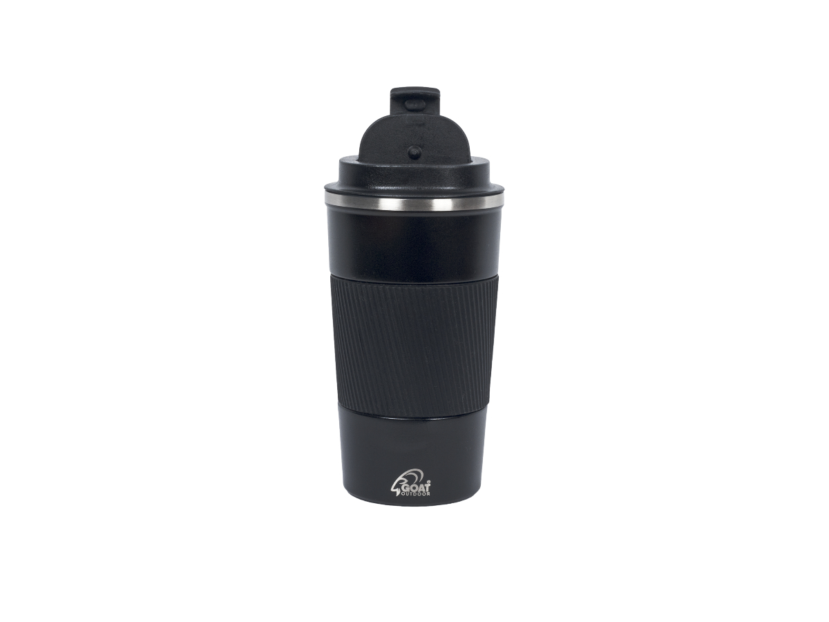 GOAT Outdoor 510 ml RVS Koffiebeker to go - Zwart