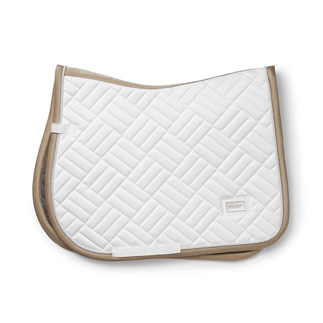 Zadeldek Equestrian Stockholm Modern White Sand Springen Wit-beige