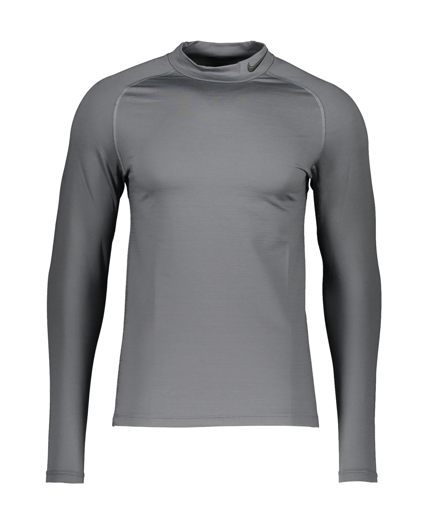 Nike Pro Warm Mock Sweatshirt Grau Schwarz F068