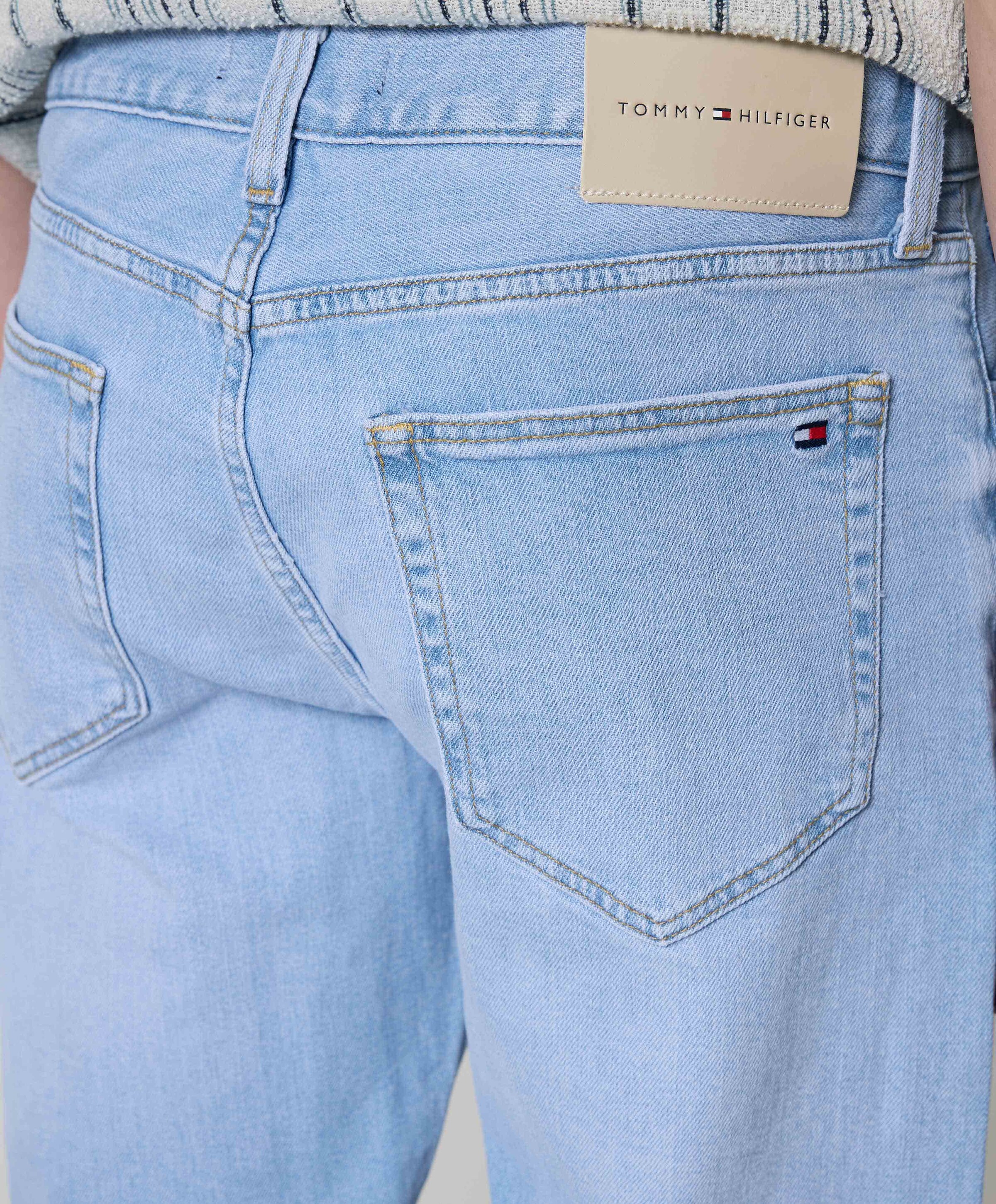 Tommy Hilfiger SLIM STRAIGHT DENTON heren broek blauw