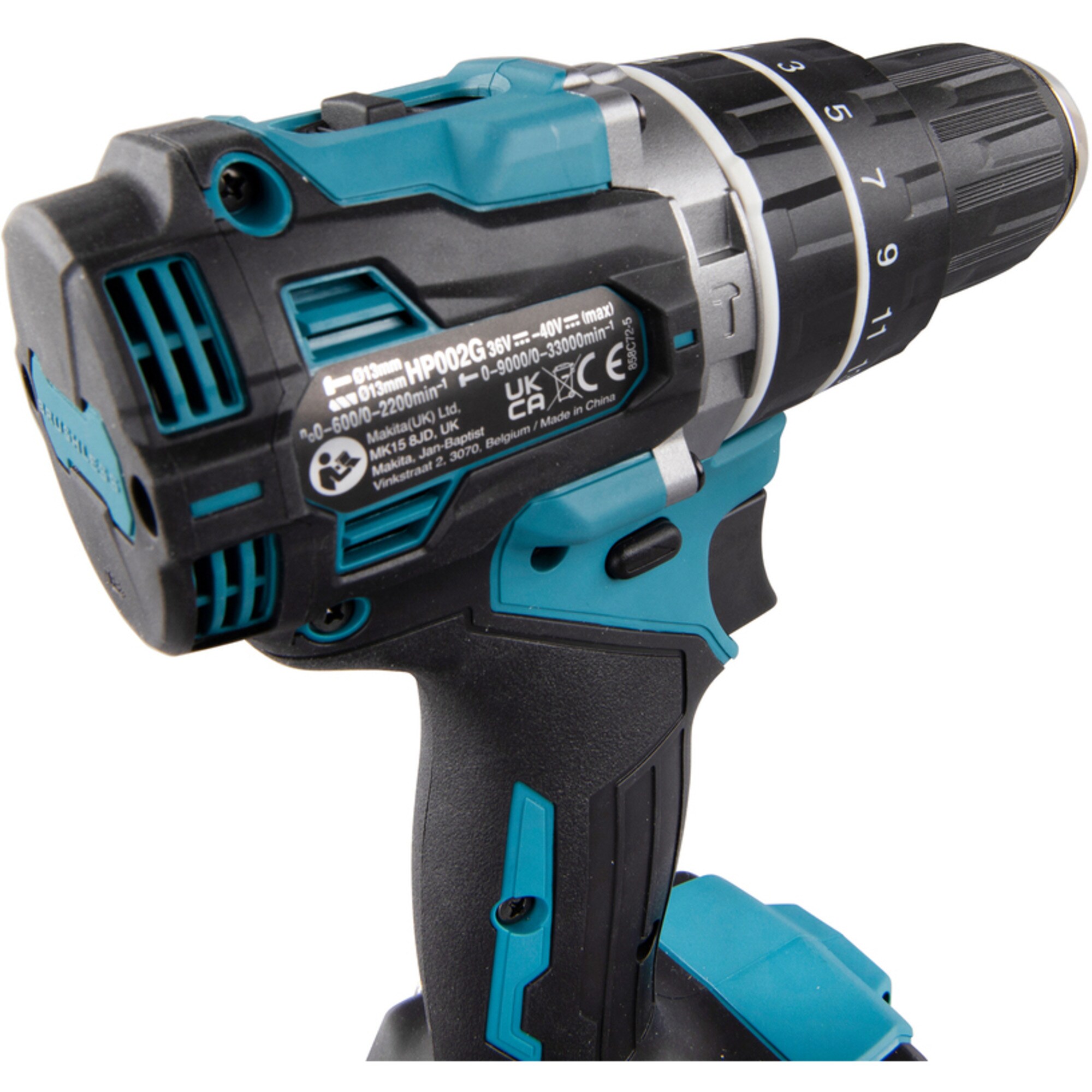 Makita Schlagbohrschrauber Akku-Schlagbohrschrauber HP002GA202 XGT, 40Volt
