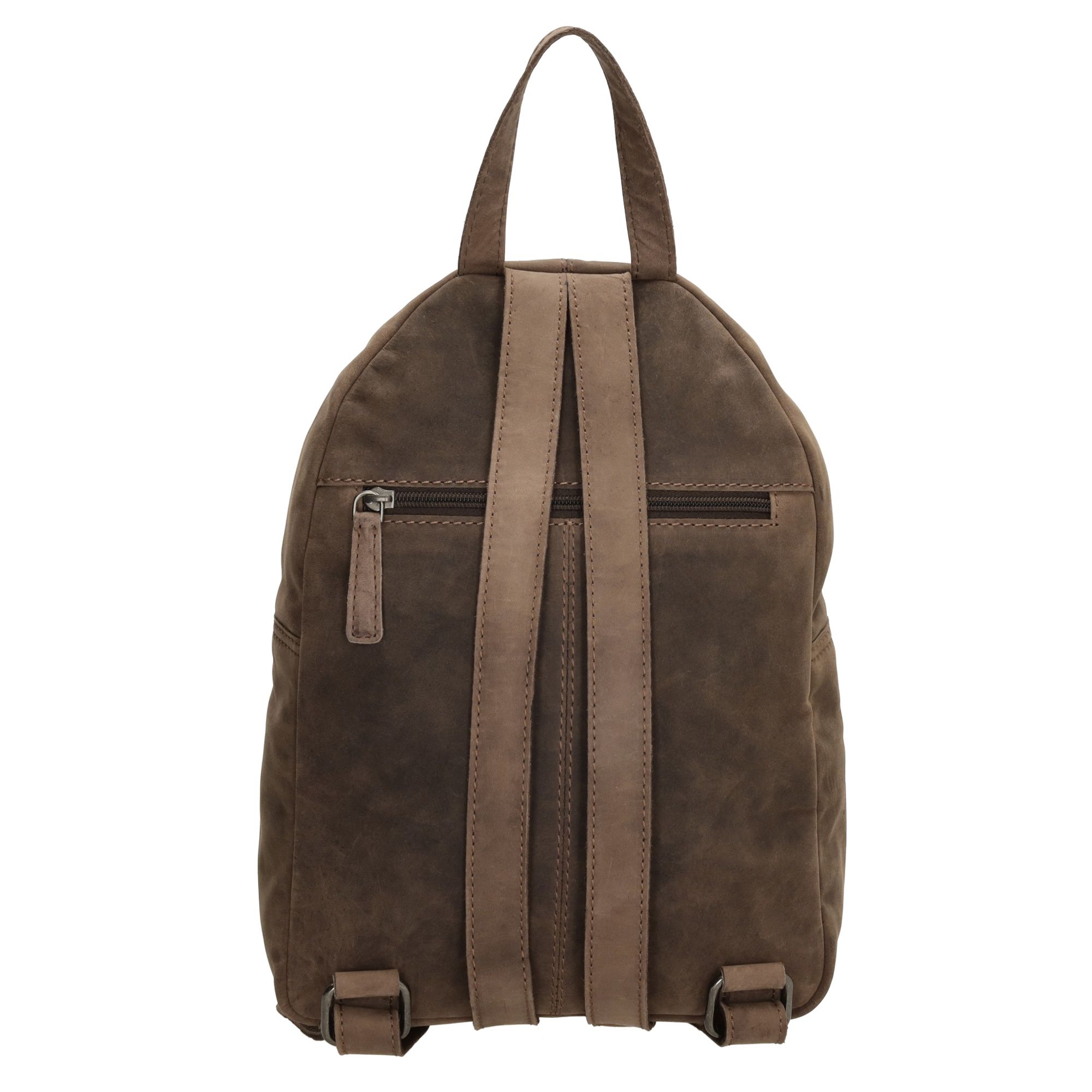 Hide & Stitches Idaho Rugzak Donkerbruin