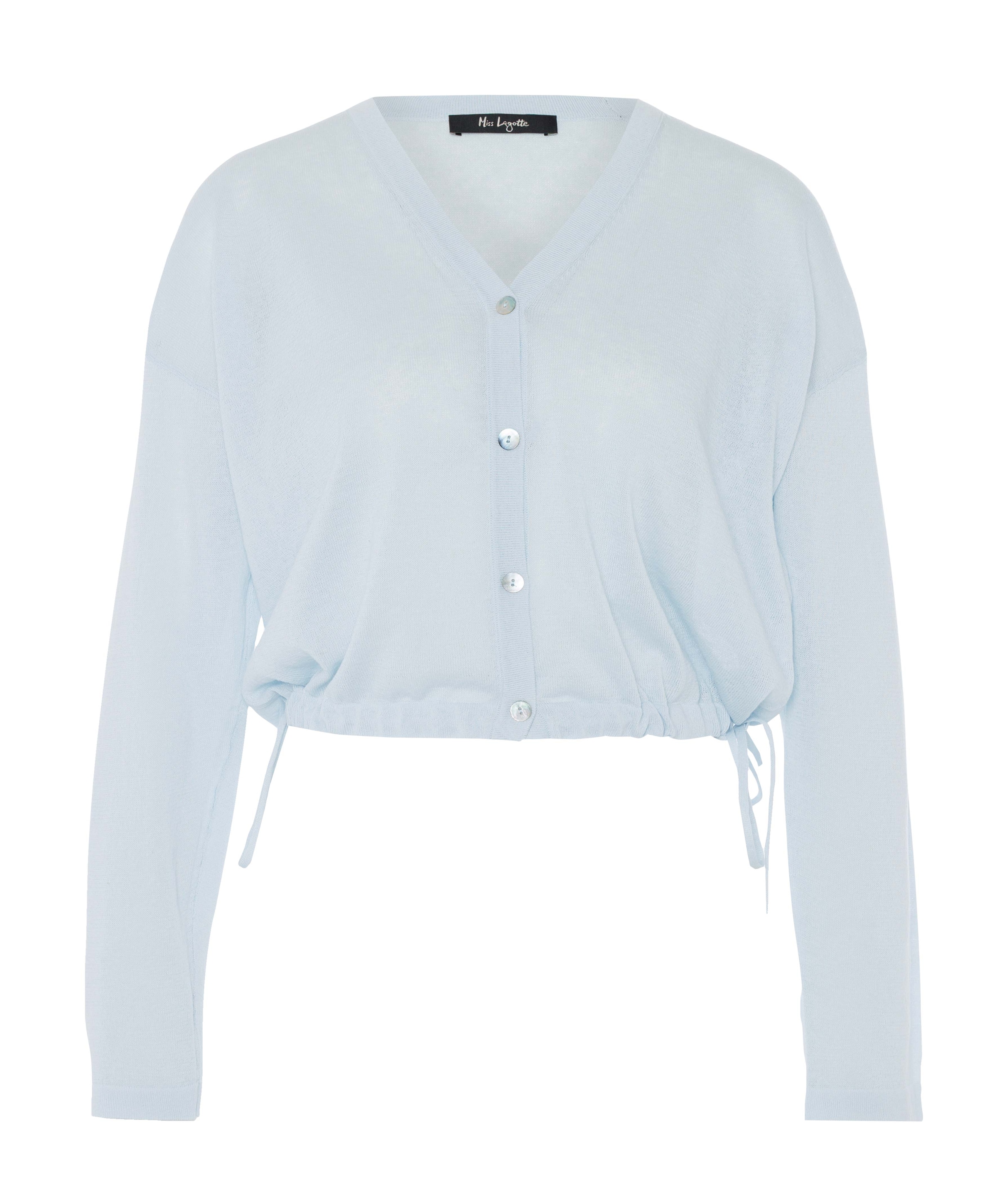 Miss Lagotte Dames vest blauw