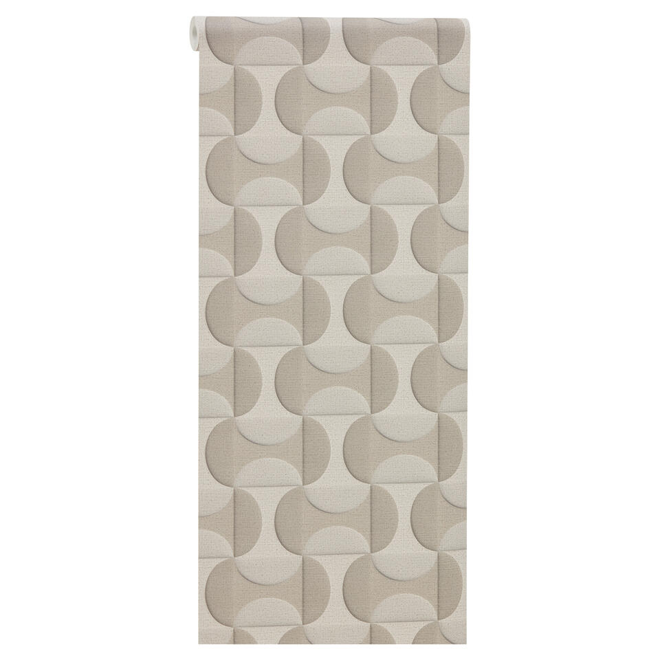 Behang Nova Taupe