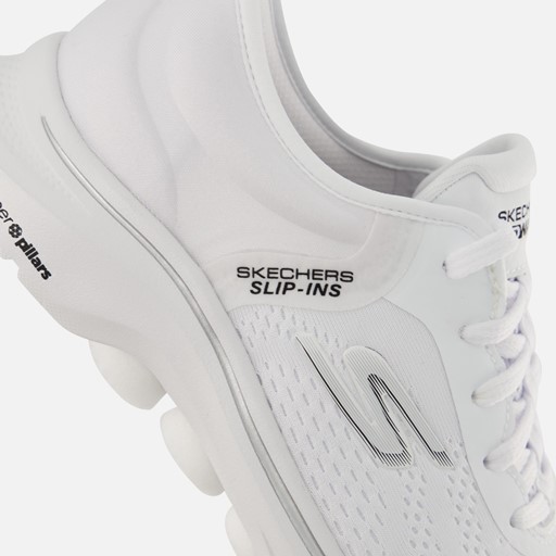 Skechers Go Walk 7 Valin Slip-Ins Instappers wit