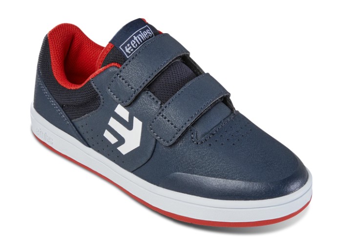 Etnies Little Kids Marana Navy White Red 10C US / 26.5 EU