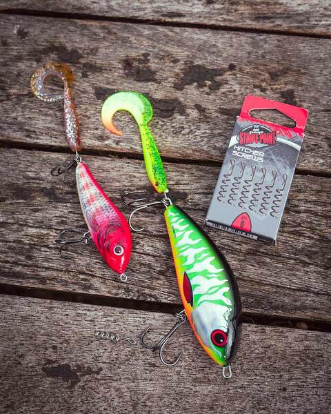 Vis d’attache Fox Rage Strike Point Hitcher (6 pièces)