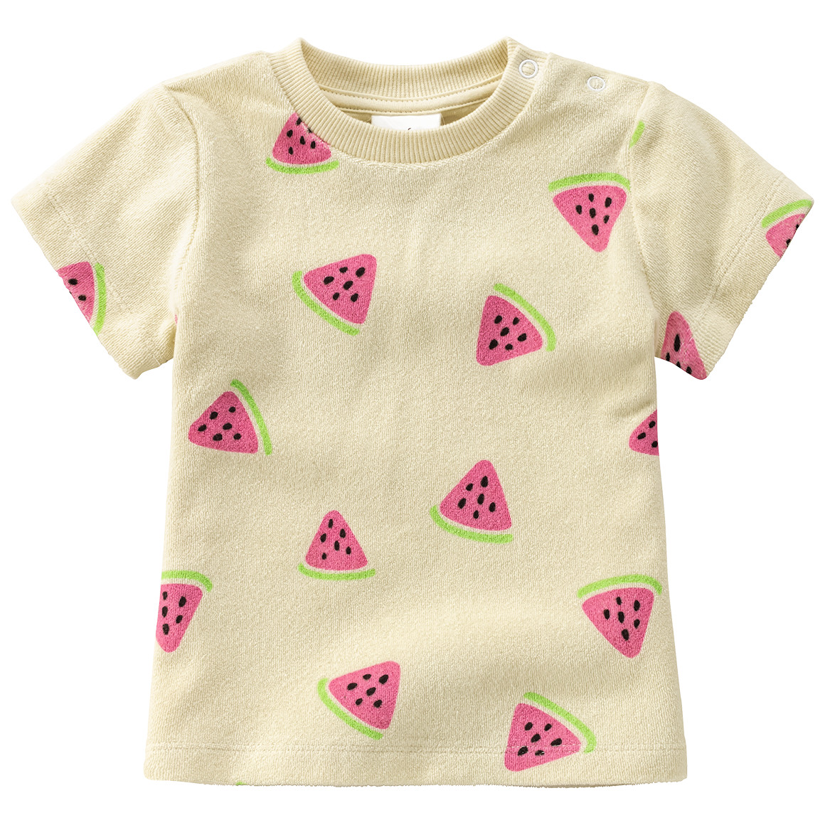 Topomini Baby T-Shirt und Shorts im Set creme