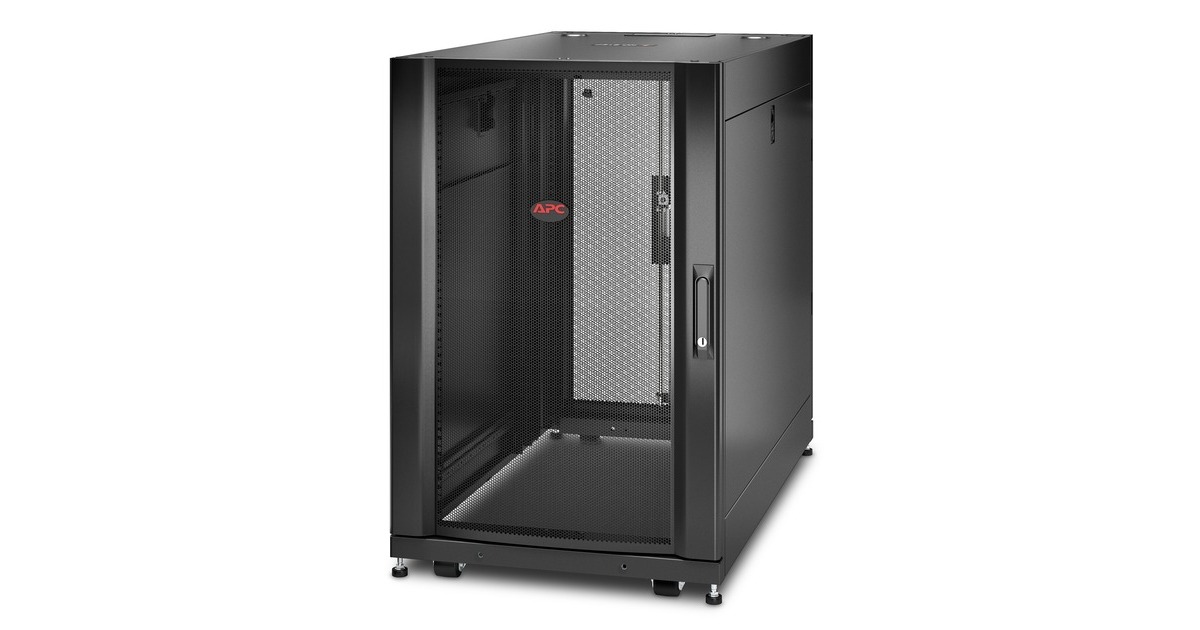 APCNetShelter SX 18U met zijpanelen server rack  (Zwart, 600 x 1070 x 925mm)