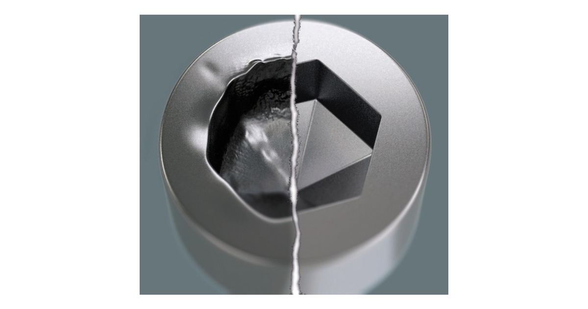 WeraBit-Safe 61 Universal 1, 61‑delig bitset  (Zwart/groen)