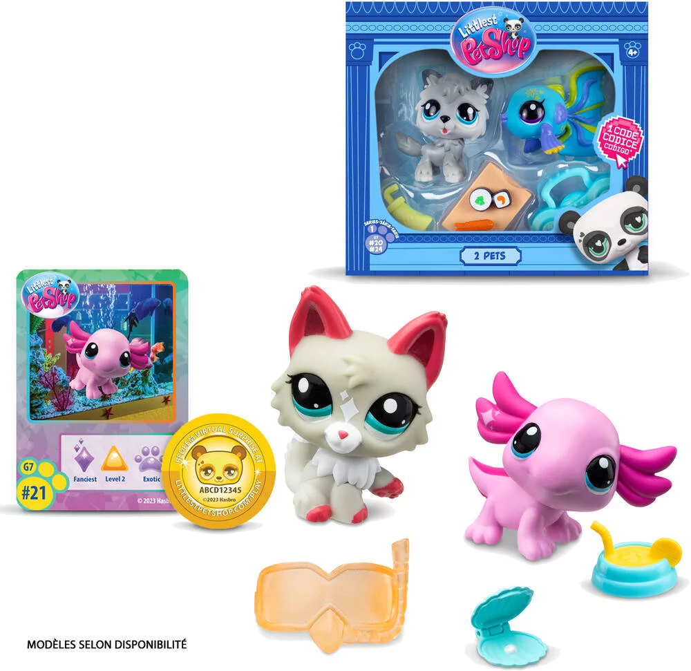 LITTLEST PETS SHOP  -  2 PETS SURPRISE