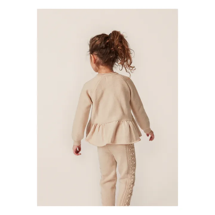 Konges Sløjd Legging Mérinos Cabby | Beige