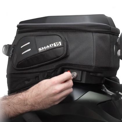 Sacoche réservoir Shad TR15CL TERRA Click system (13 litres) Universel - Noir