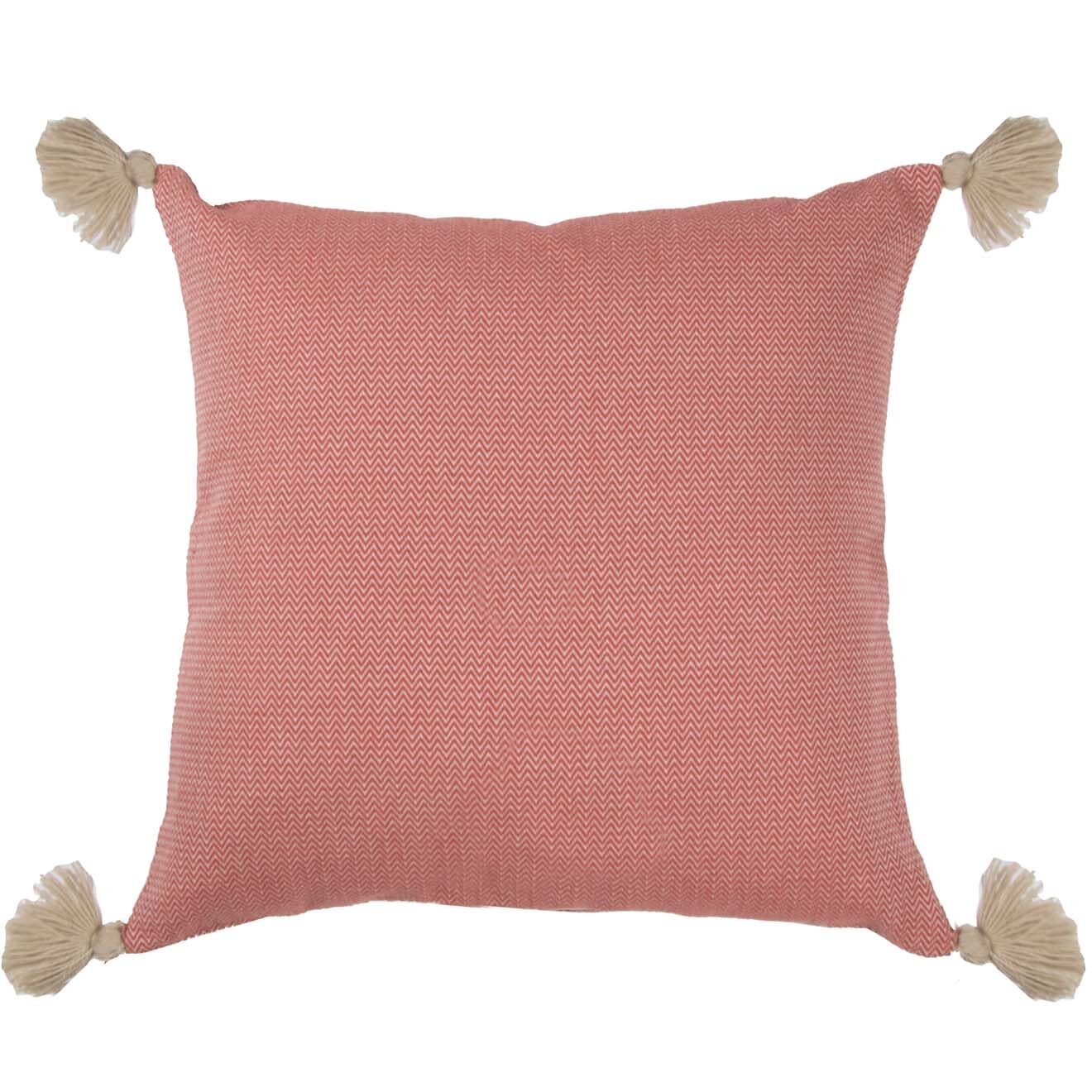 Febronie Housse de coussin Stockholm terracotta - 50x50 cm