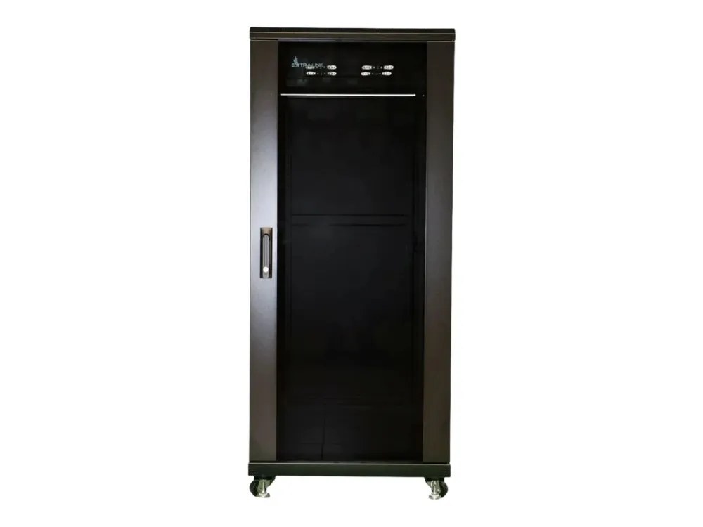 Extralink - Rack kabinet - 600x1000 mm - gulvstående - sort - 27U - 19