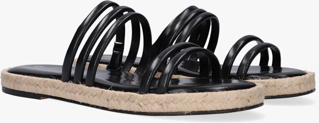 zwarte fred de la bretoniere slippers 154010004