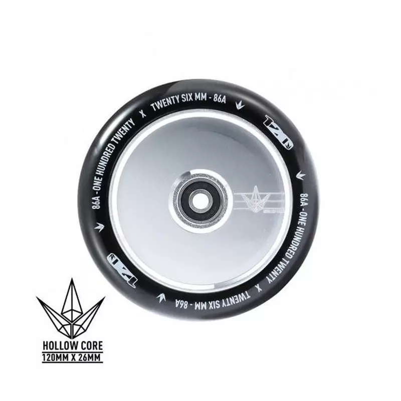 Roue Trottinette BLUNT Hollow 110mm Polished Silver