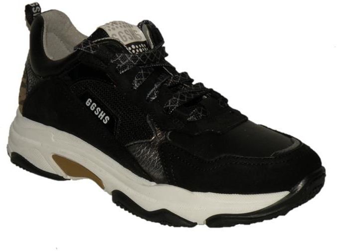 Giga - G3830 - Sneakers - Zwart - Leer