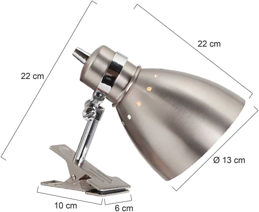 Wandlamp 6827ST Spring B13 x D23 cm