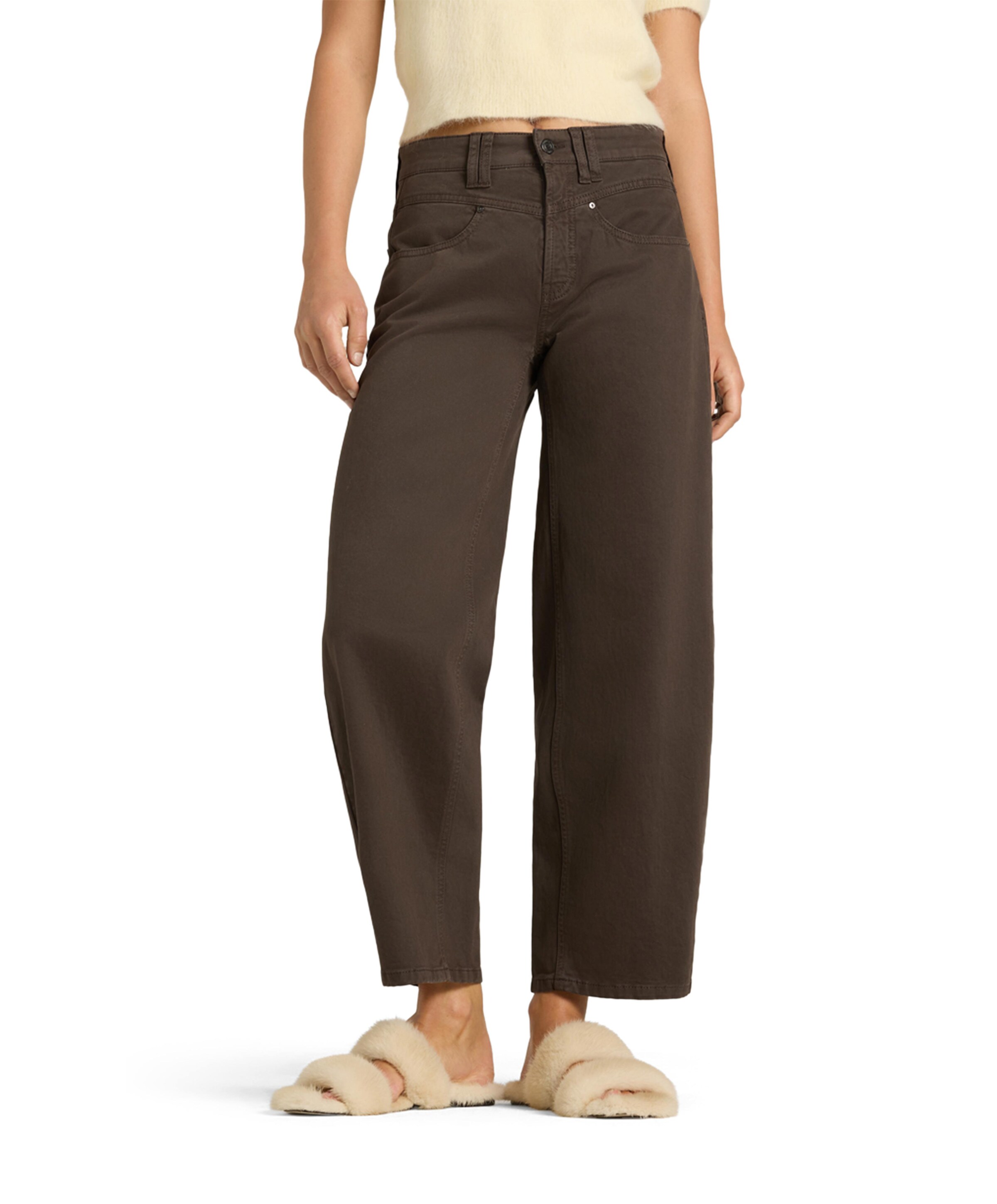 Cambio Odele dames broek bruin