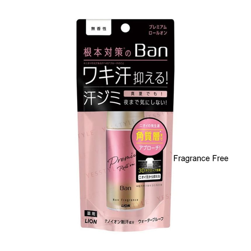 LION - Ban Premium Gold Label Deodorant Roll-On