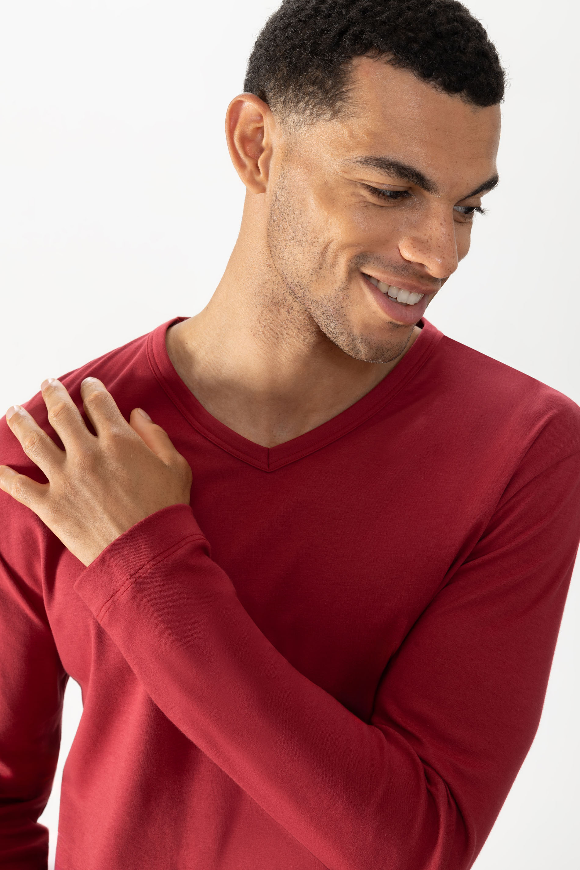 Langarm-T-Shirt<br>Serie Solid Night