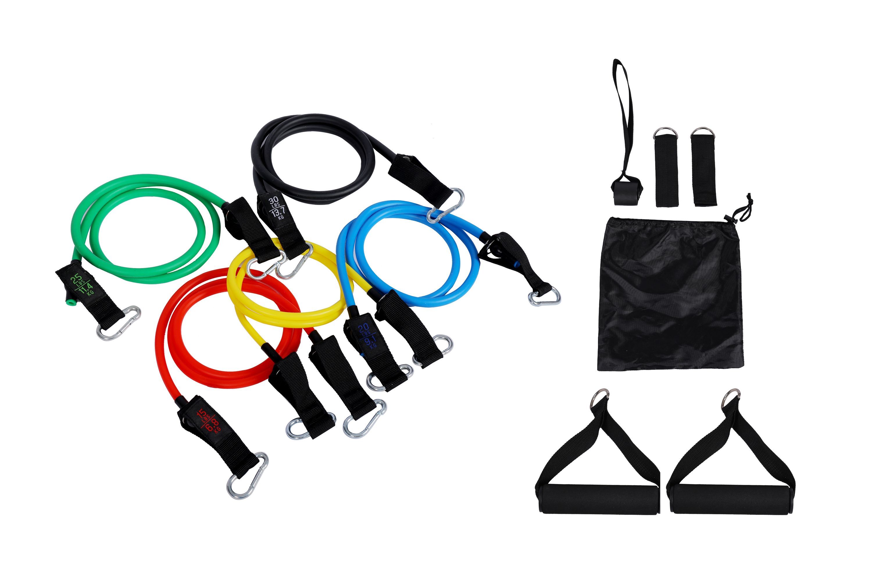 Fitness Widerstandsband Set 11-teilig
