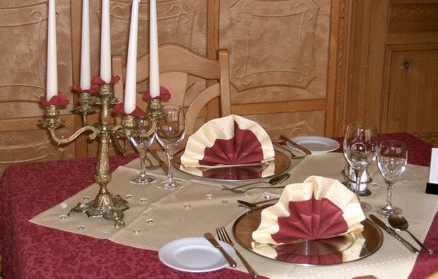 Candle-Light-Dinner in Ilberstedt als Geschenk
