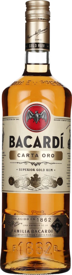 BACARDI CARTA ORO 1LTR