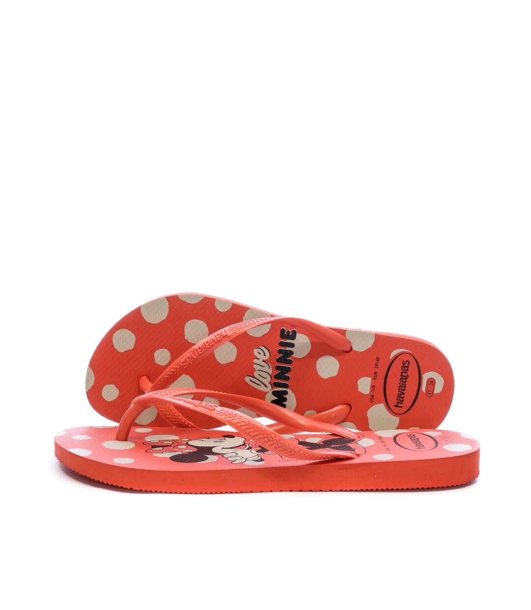Tongs Rouge Femme Havaianas Slim Disney