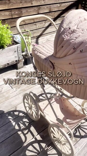 Dukkevogn – Stor, 83cm | Doll Pram