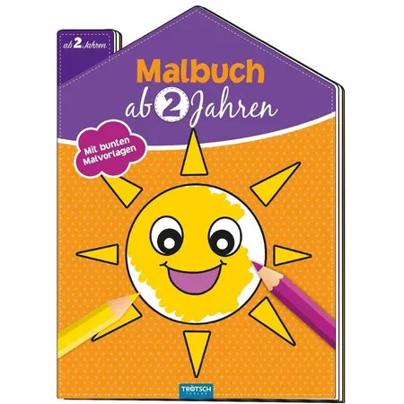 Trötsch Malbuch mit bunten Malvorlagen