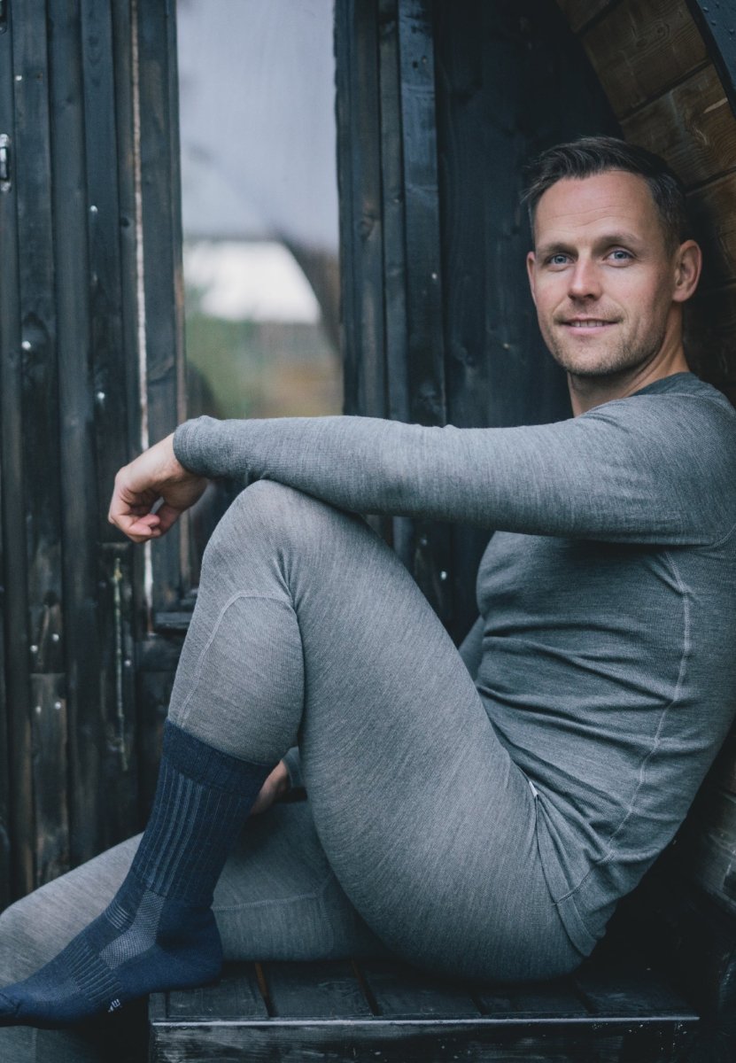 MERINOULD BASELAYER BLUSE TIL MÆND