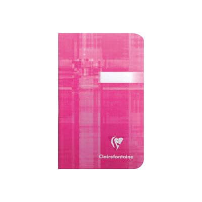 Clairefontaine - Carnet 9 x 14 cm - 96 pages - petits carreaux (5x5 mm) - disponible dans différentes couleurs