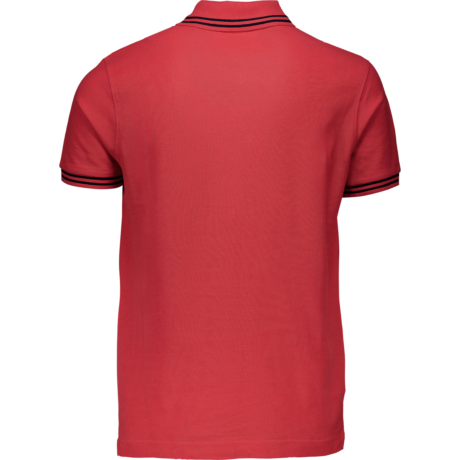 Lotto OT Polo Streifen Hr, rot, XXL