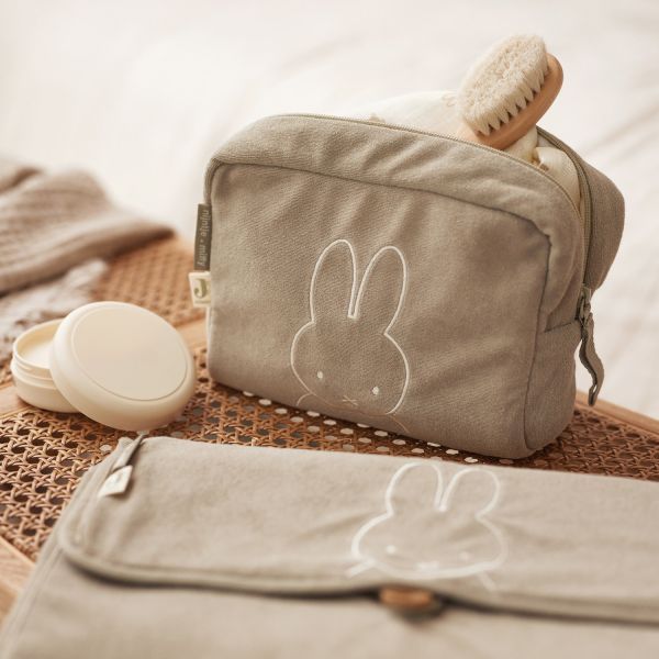 Jollein Miffy Etui - Badstof - Olive Green